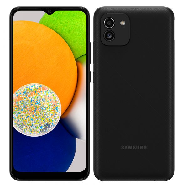 Celular Samsung A03 Negro - 64GB 