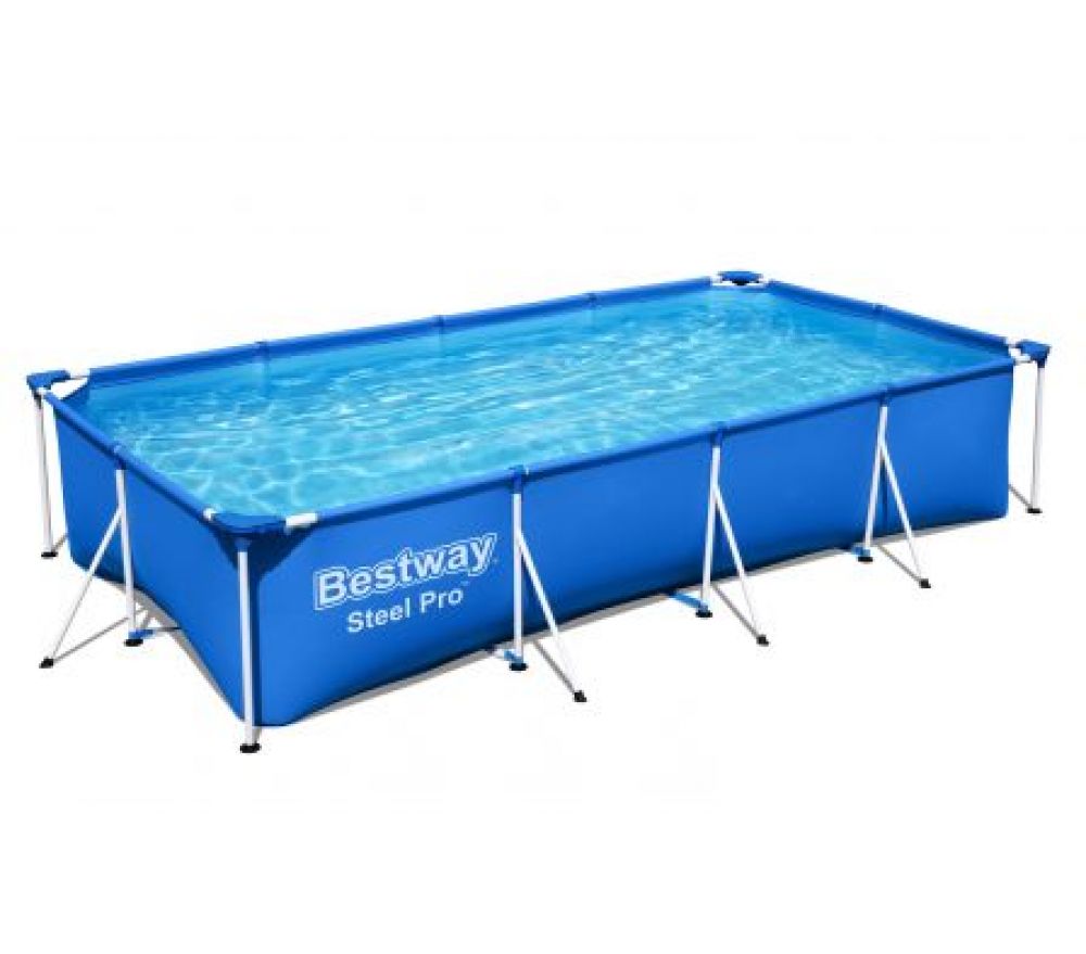 Piscina Bestway 56424 Estructura Rectangular 5700L Filtro