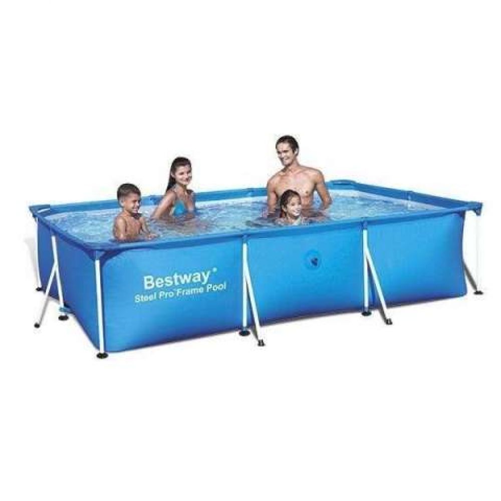 Piscina Bestway 56411 Estructura Rectangular 3300L + Filtro