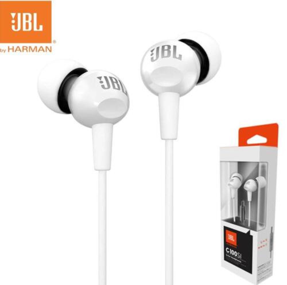 Auriculares intrauditivos móviles JBL C100SI con micrófono